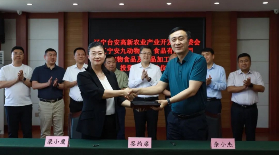 枝繁巢暖引鳳棲 蓄勢賦能促發展-九股河食品繼續加深精細化加工產業，與青島雙安生物開展寵物食品項目合作
